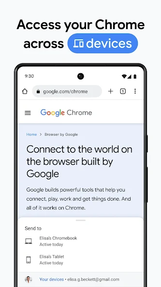 Google Chrome APK Download Latest Version for Android screenshot